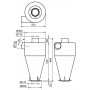 DUST COMMANDER CLC - Cyclone filter element / Dust collector
