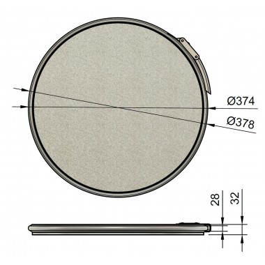 DUST COMMANDER 30CV-Z - Deckel + Verschlussring für 30L Stahlfass