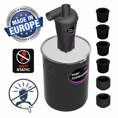 DUST COMMANDER S30 - 30 liter steel kit