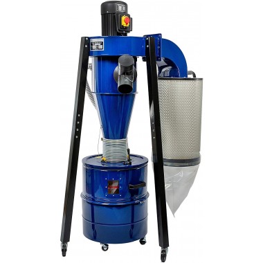 DUST COMMANDER CDC101 - Cyclone dust Collector 1hp 220V Single Phase